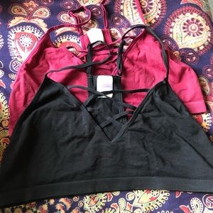 Strappy bralette bundle
